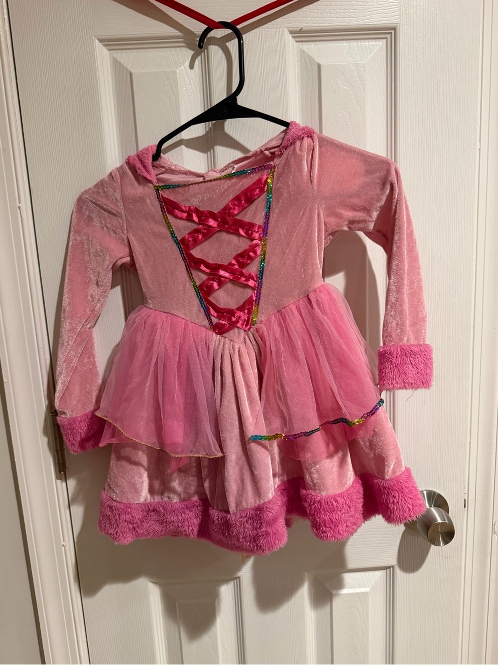 Kids Pink Princess Dress-Up Costume